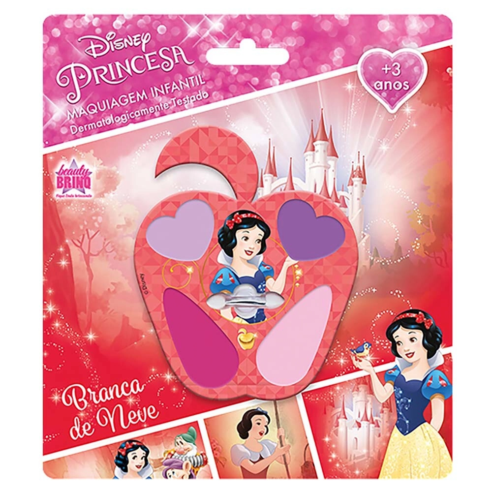 Estojo De Maquiagem Infantil Disney Branca De Neve Ref: 3742 1