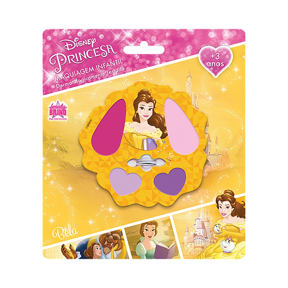 Estojo De Maquiagem Infantil Disney Bela Ref: 3743 1