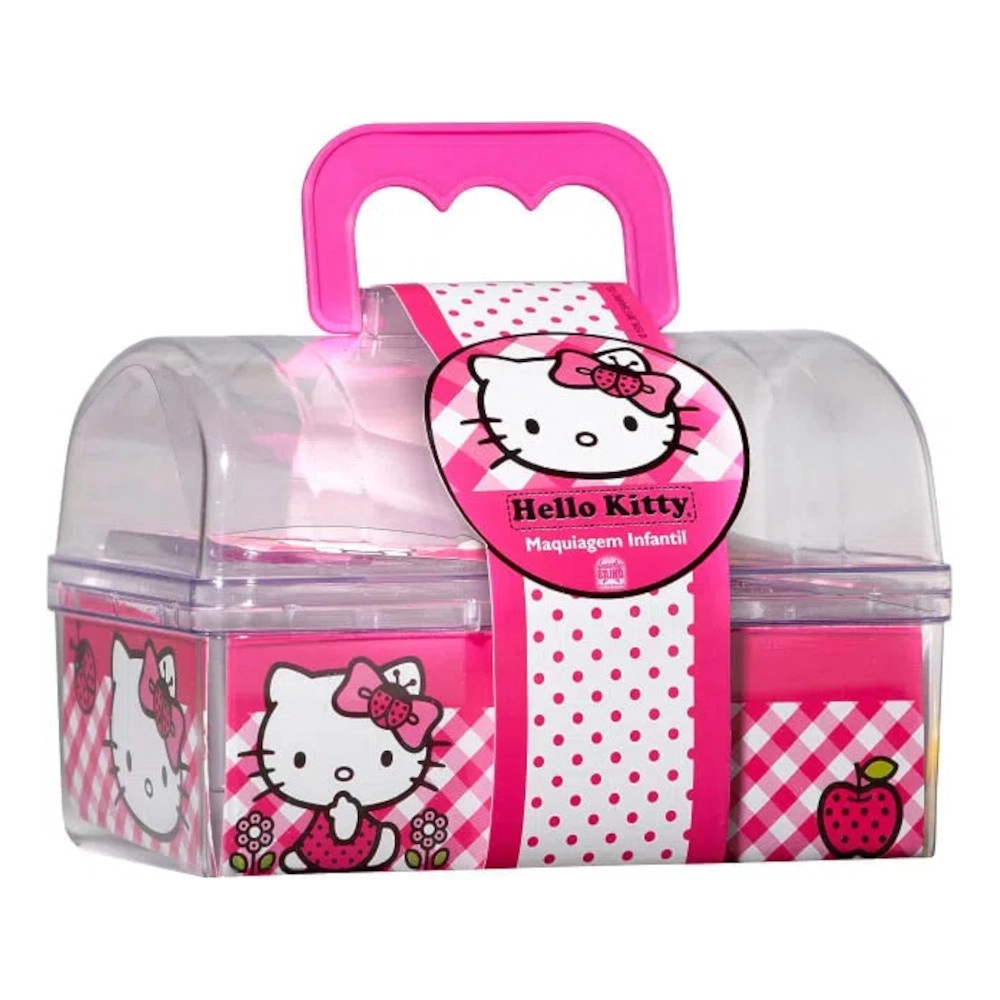 Maleta Hello Kitty Com Maquiagens