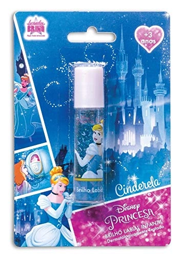 Maquiagem Infantil - Brilho Labial - Disney Princesas - Cinderela - View Cosméticos
