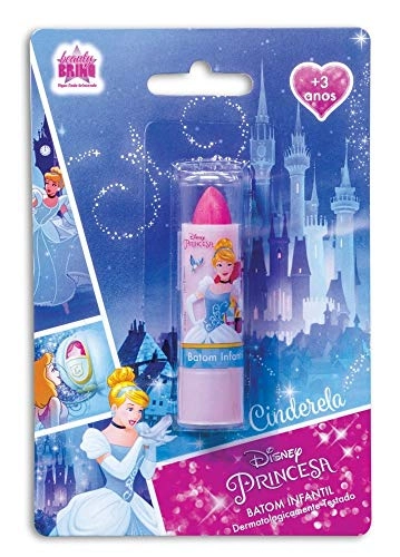 Maquiagem Infantil - Batom 3,5g - Disney Princesas - Cinderela - View Cosméticos