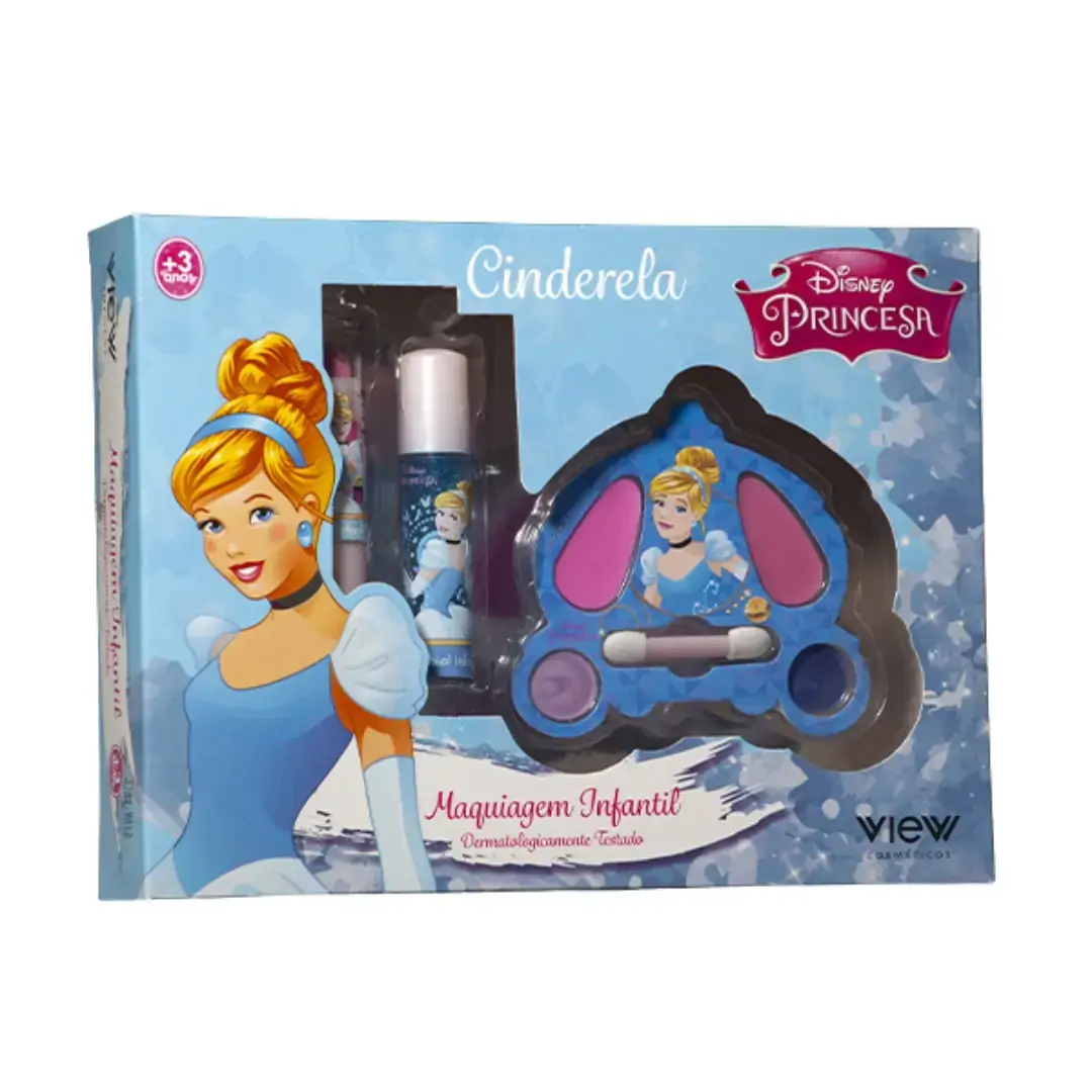 Kit de Maquiagem da Cinderela - View Cosméticos