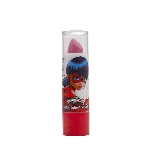 Batom Disney Batom Infantil Miraculous Lady Bug 3,5g