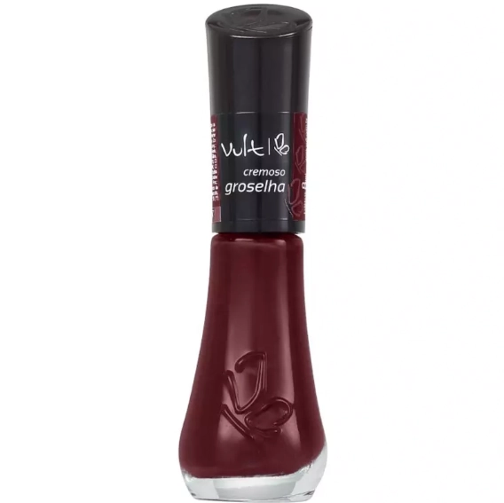Esmalte Cremoso Groselha 8ml Vult