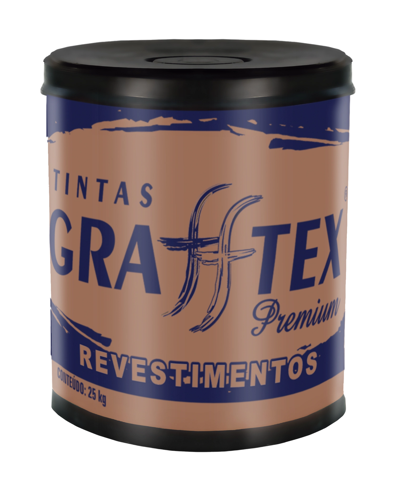 Textura Acrílica Riscado Níquel Grafftex 25Kg
