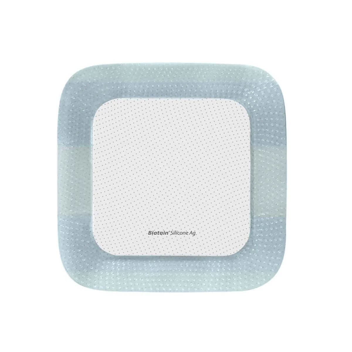 Kit Curativo Biatain Silicone Ag 12,5x12,5 - 5 Unidades