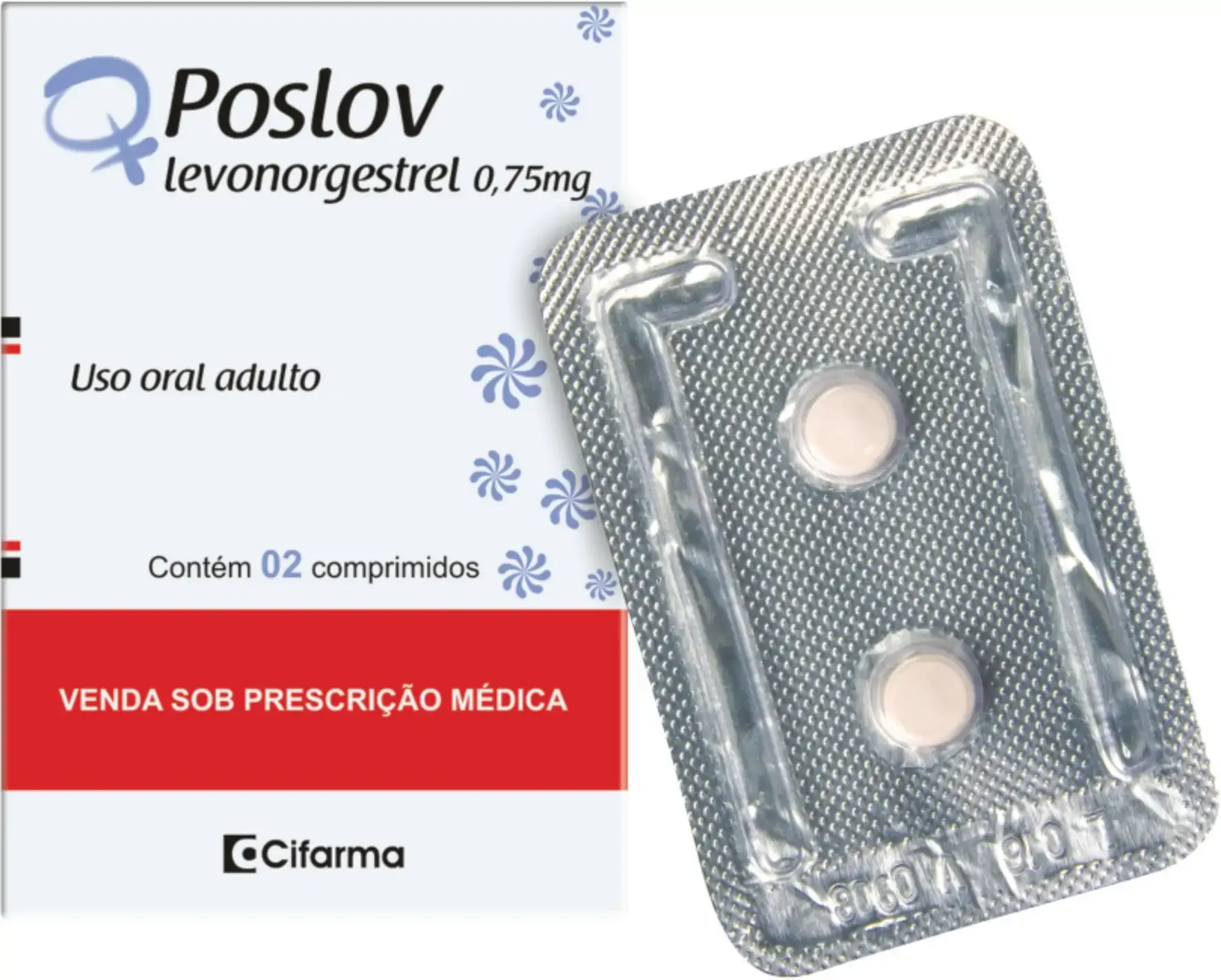 Poslov 0,75mg 2comp