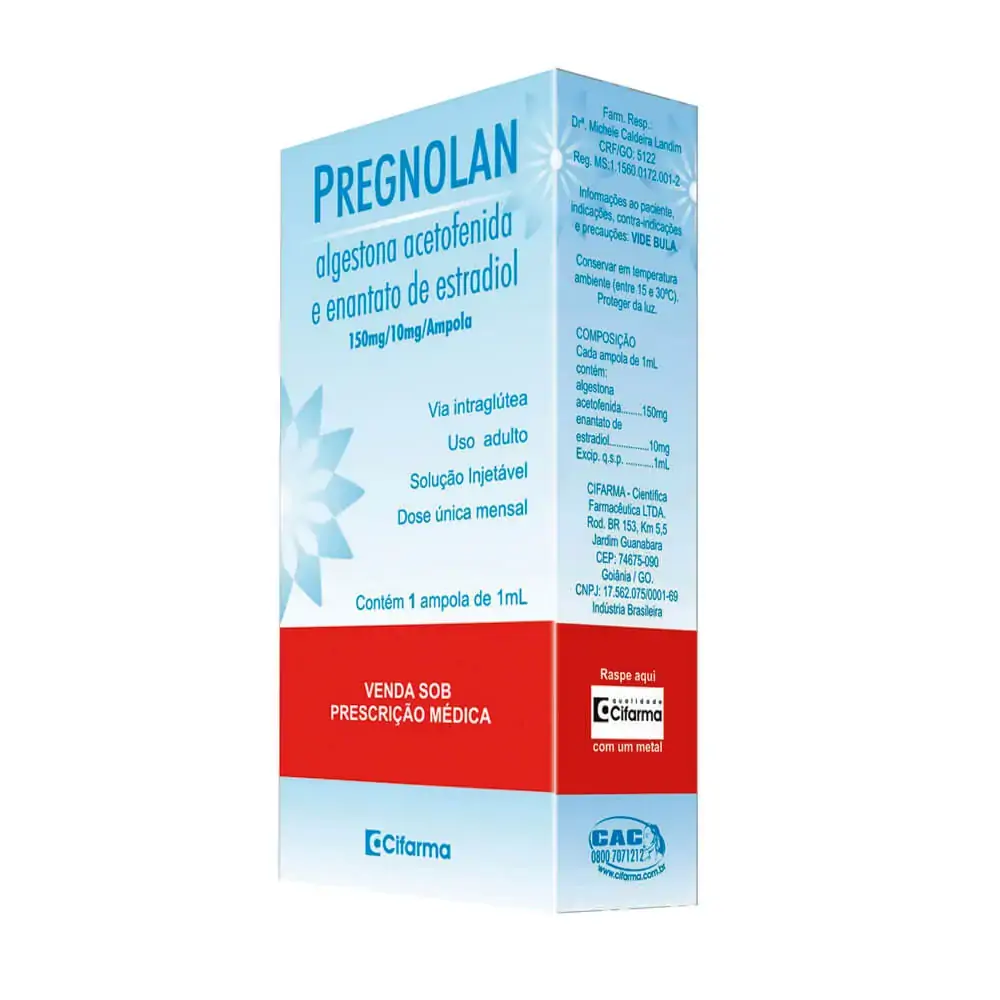 Pregnolan 150 10mg/ml Sol Inj 1 Amp X 1ml