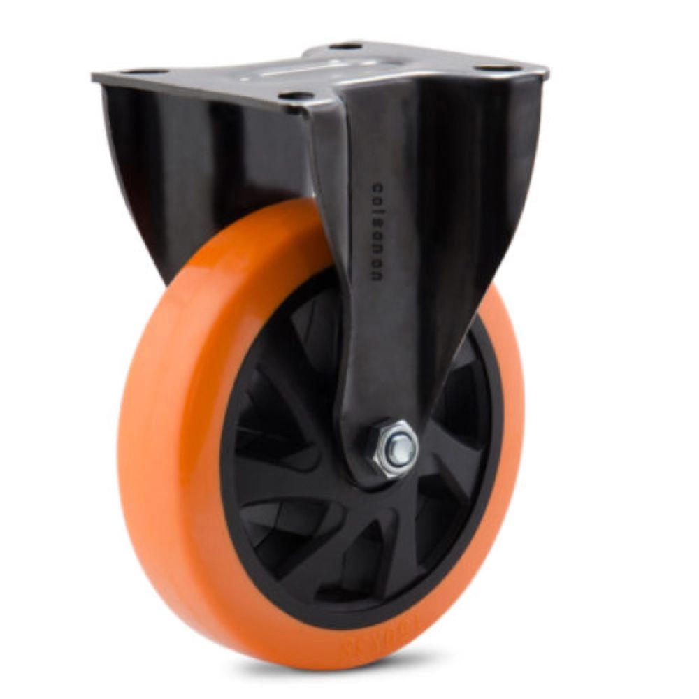 Rodizio de Plástico sem Freio Multicolorido 125mm até 140kg Colson