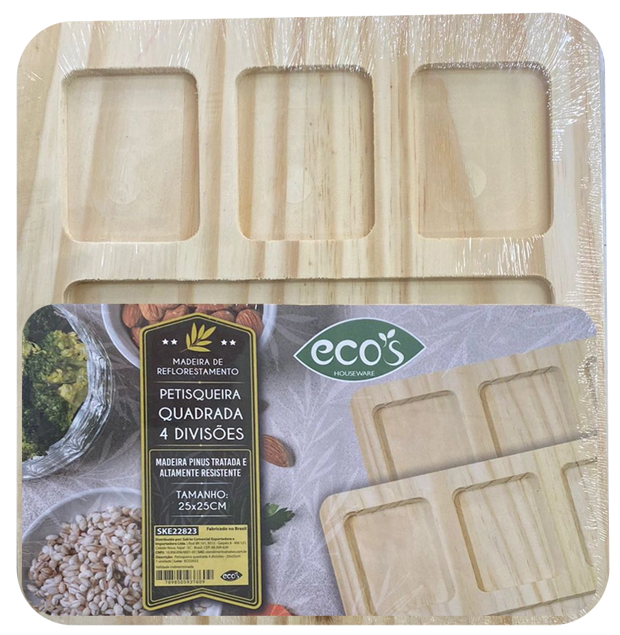 Tabua Quadrada 4 Divisoes 250x250 Ske22823 Sakes
