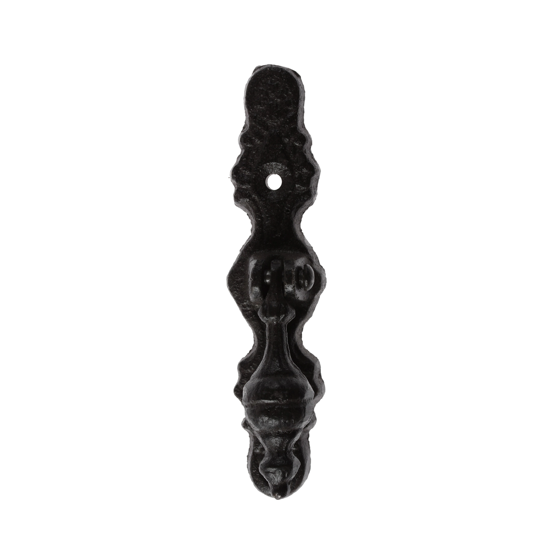 Puxador para Móveis Sobrepor Ferro Fundido 125mm Natural 1 peça