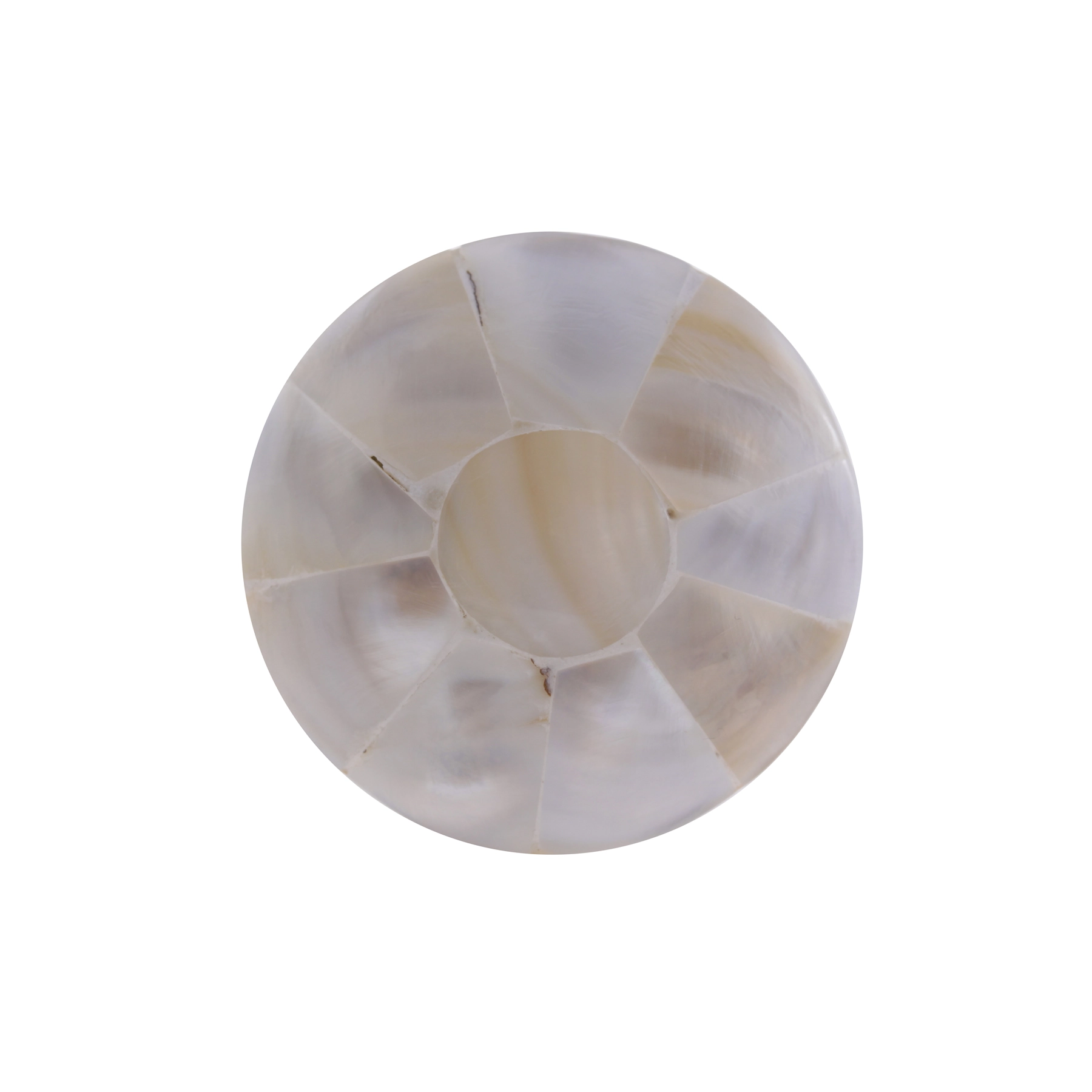 Puxador para Móveis Sobrepor Madrepérola 40mm Natural 1 peça