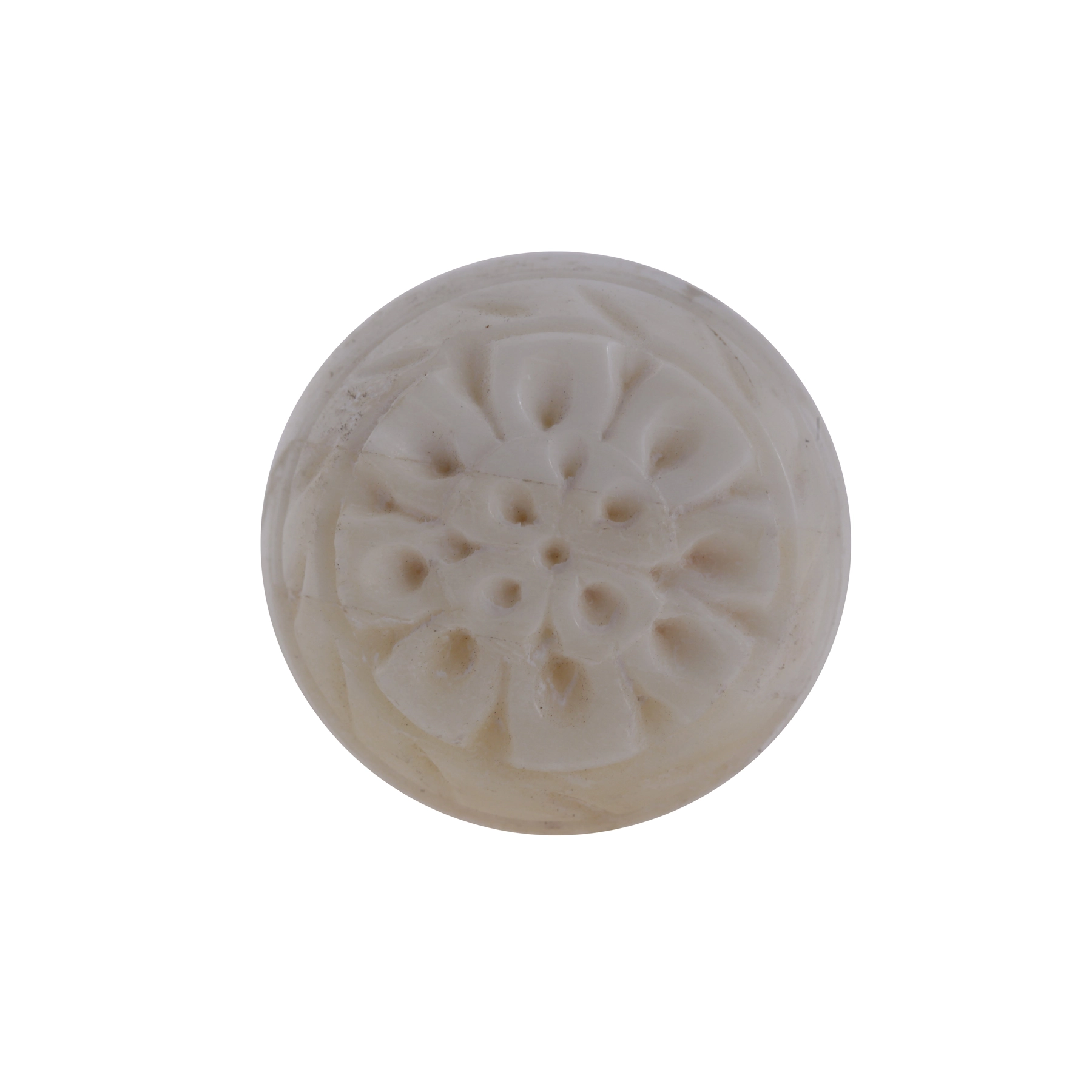 Puxador para Móveis Sobrepor Osso 30mm Natural 1 peça