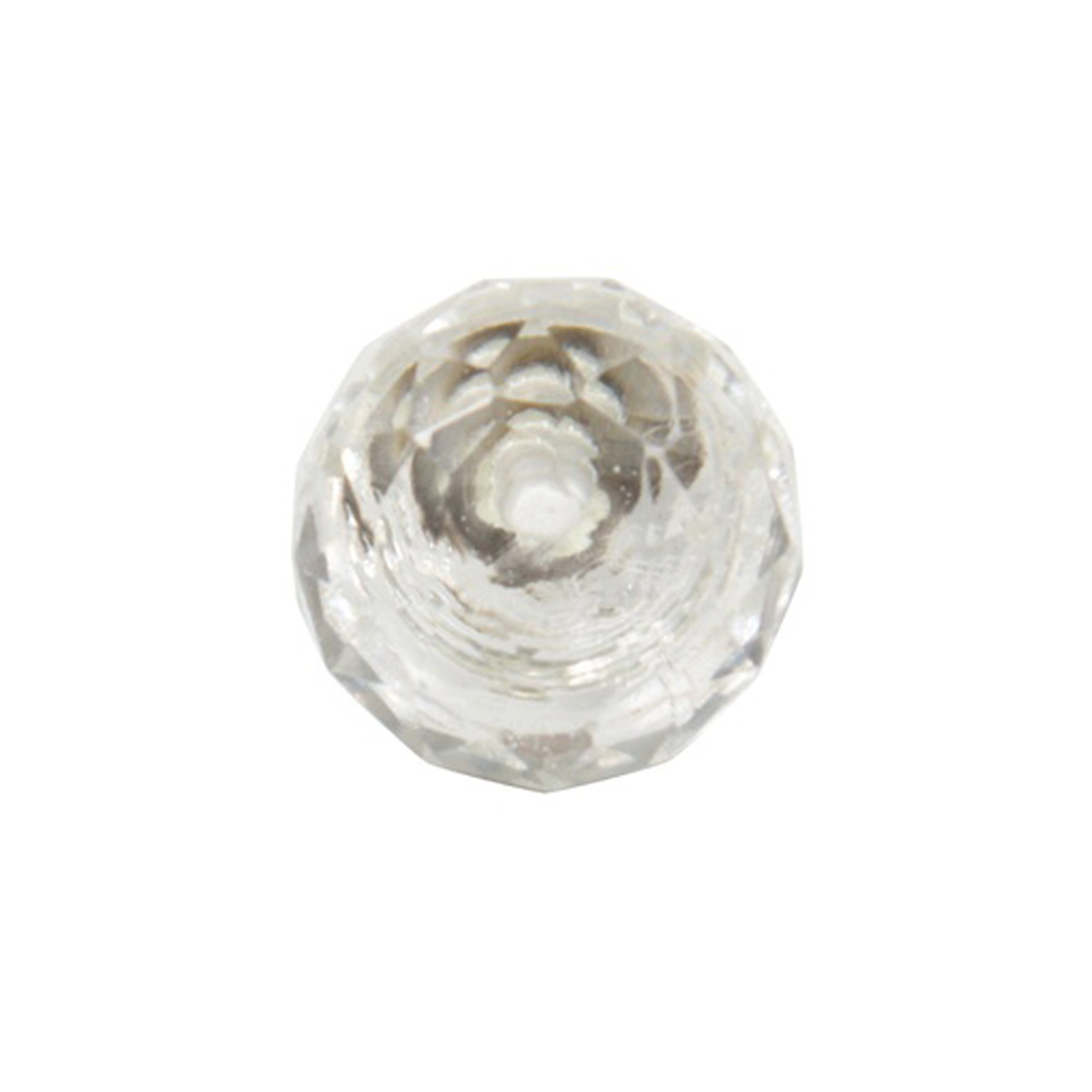 Puxador para Móveis Sobrepor Vidro 40mm Natural 1 peça