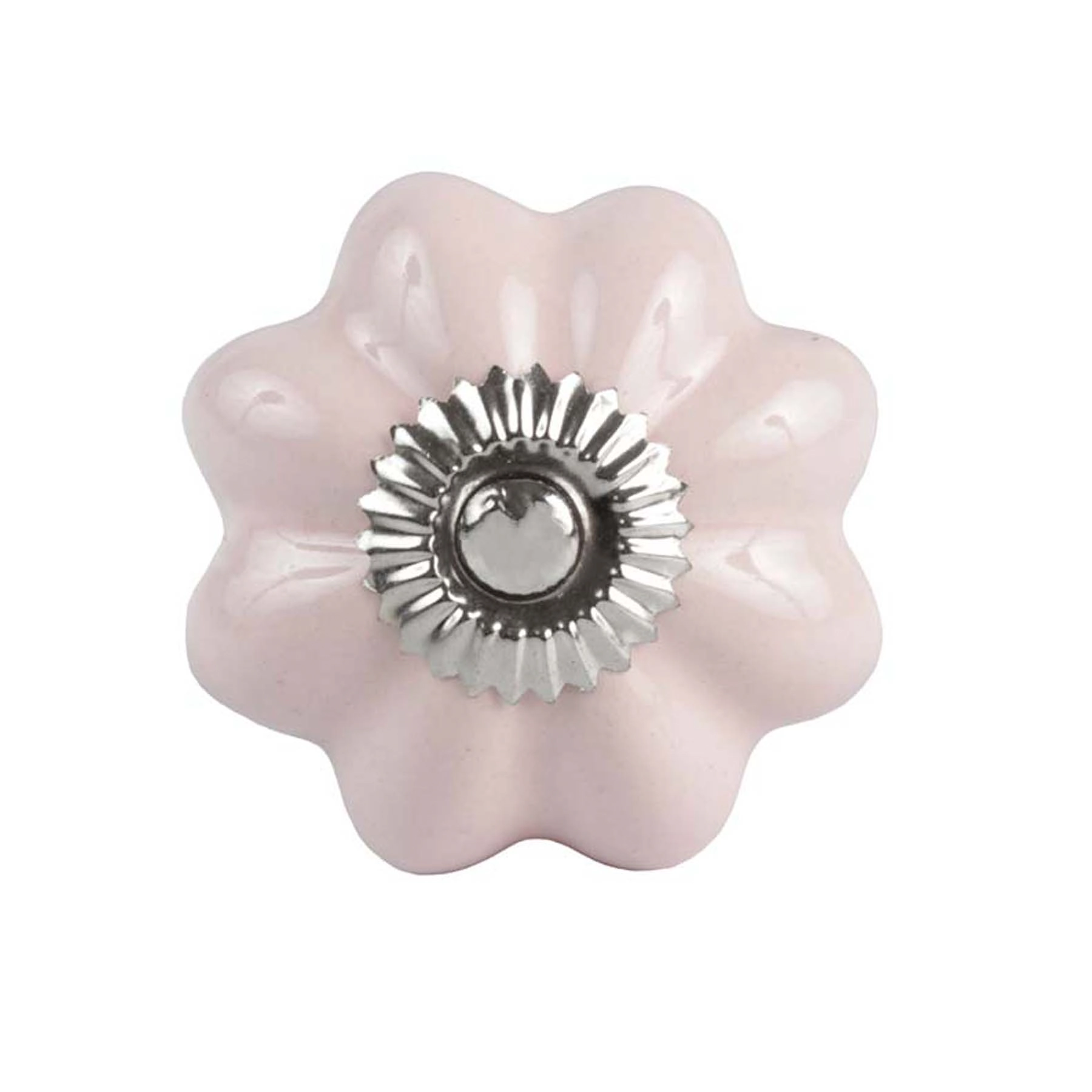 Puxador para Móveis Cerâmica 40mm Rosa Vênus Victrix