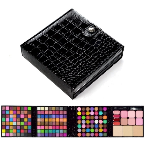 Jasmyne Kit De Sombras 3d Estojo Carteira Com 192 Itens Cr9552 Preta