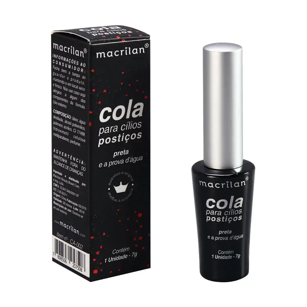Rdm Macrilan Cola Cilios R.ca 002 Preta