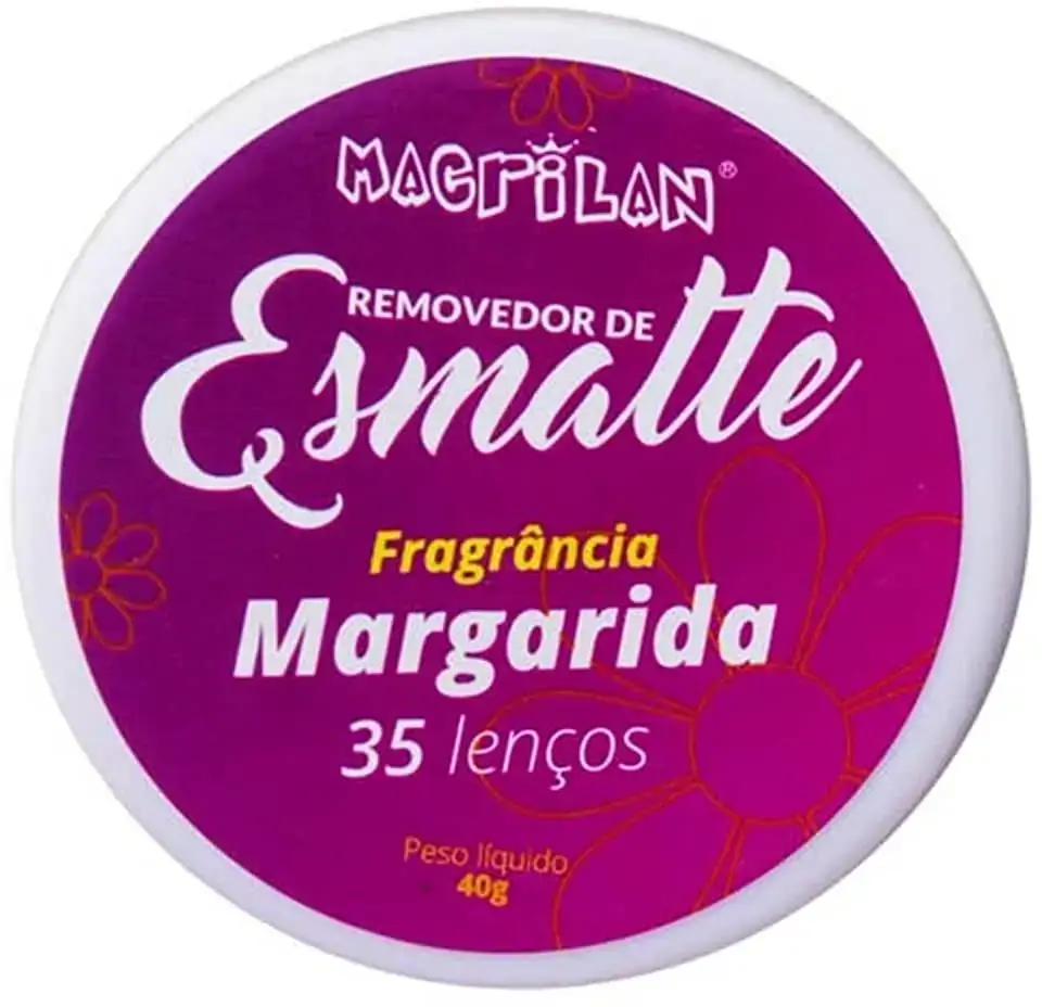 Removedor De Esmalte Macrilan Blueberry 35un