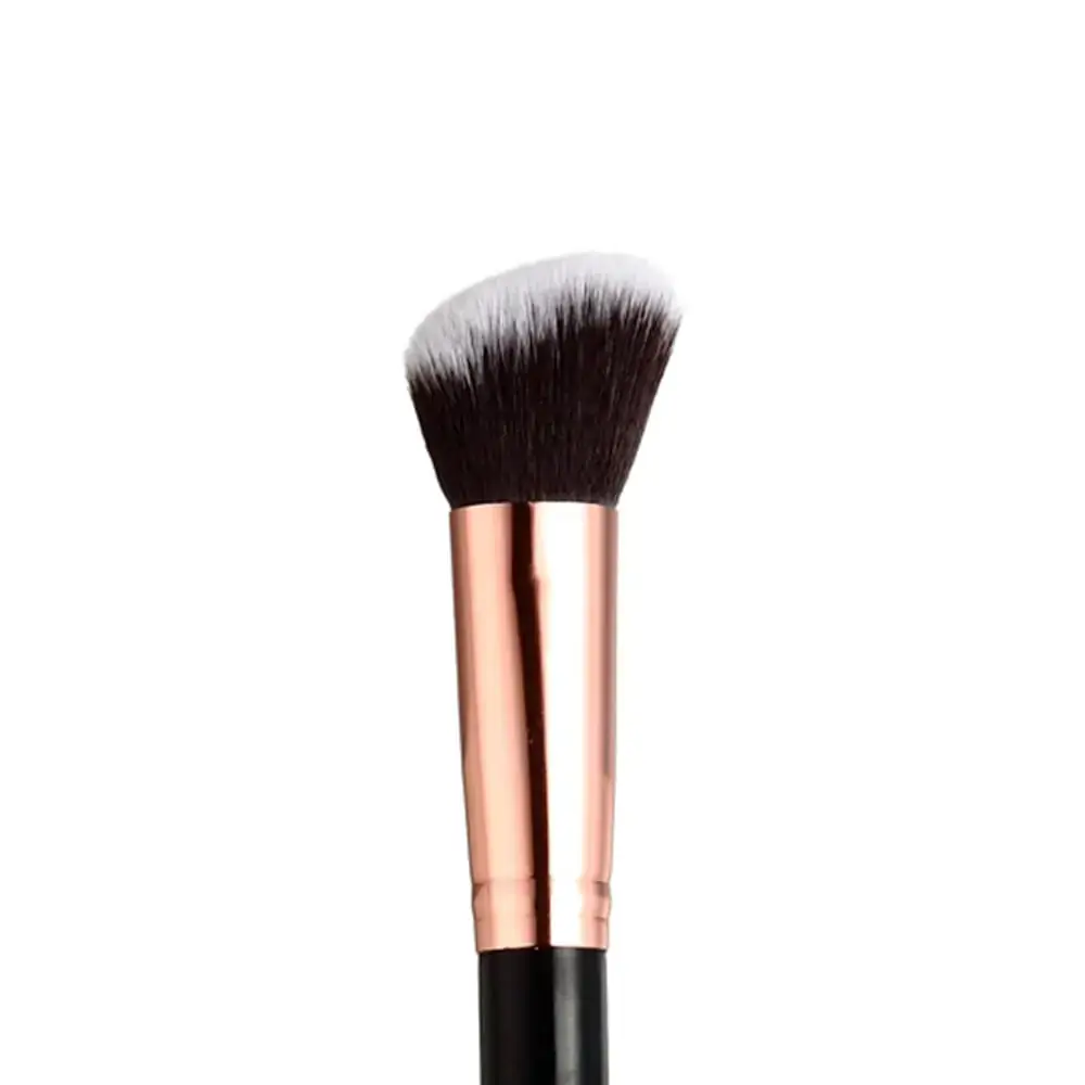 Macrilan Pincel P/ Blush Kabuki Angular Linha Rosê R 08