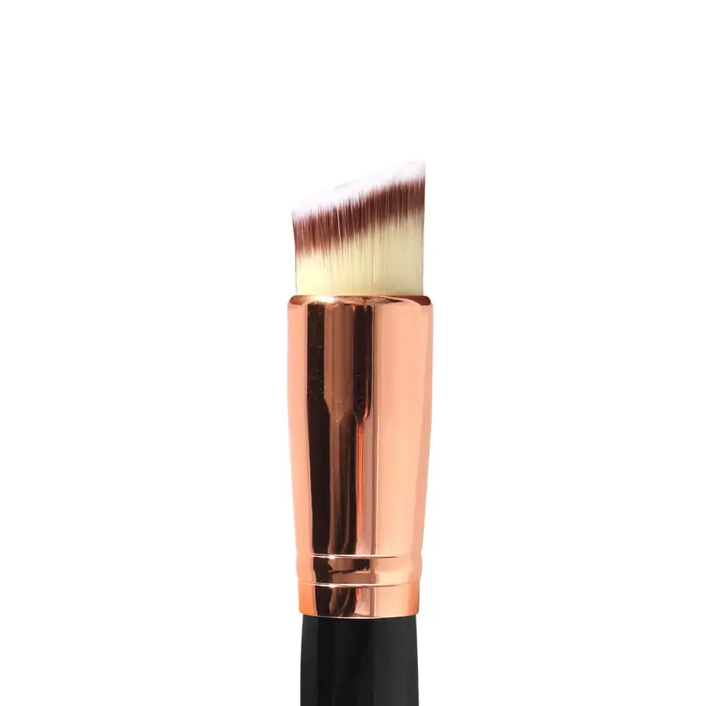 Macrilan Pincel P/ Base Kabuki Chanfrado Linha Rosê