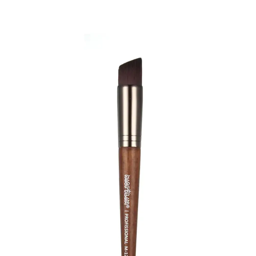 Pincel Maquiagem Macrilan Kabuki Chanfrado Ref M121
