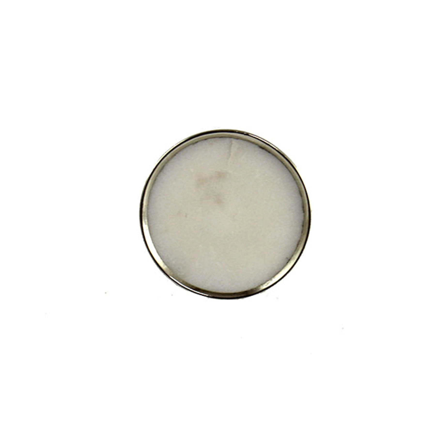 Puxador Botão para Móveis 35mm Branco Natural 1 peças