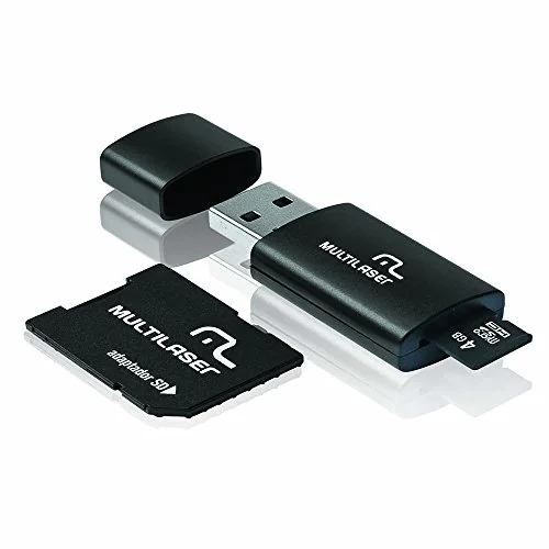 Kit 3 Em 1 Micro Sd 4 Gb Com Adptadores Cartao Sd E Pen...