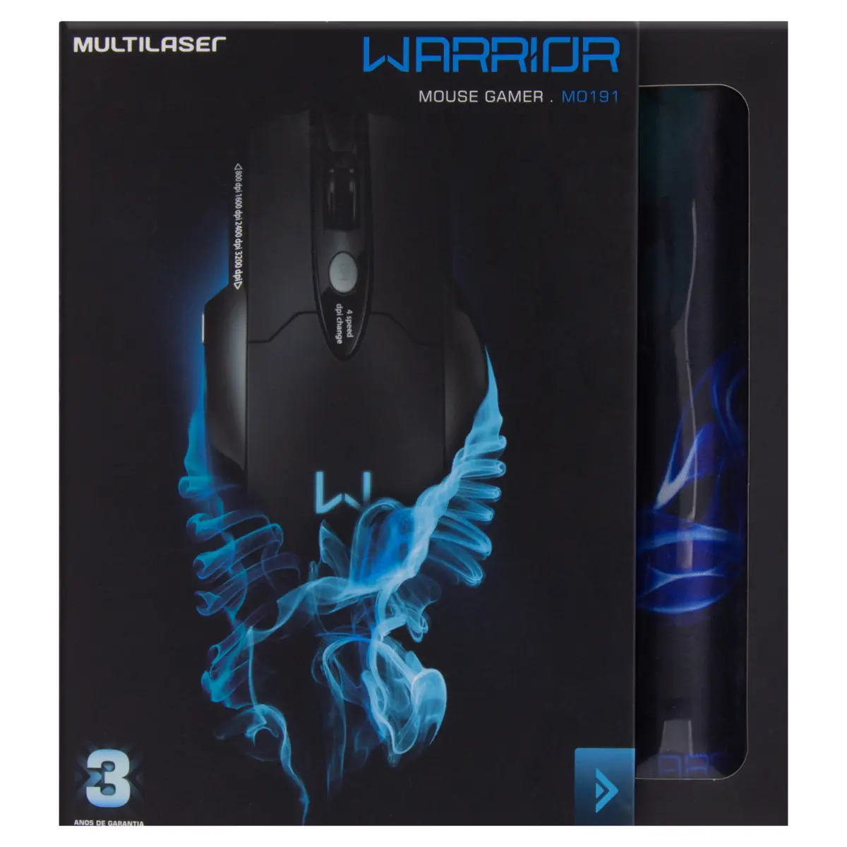 Mouse Gamer Warrior Mo191 Multilaser