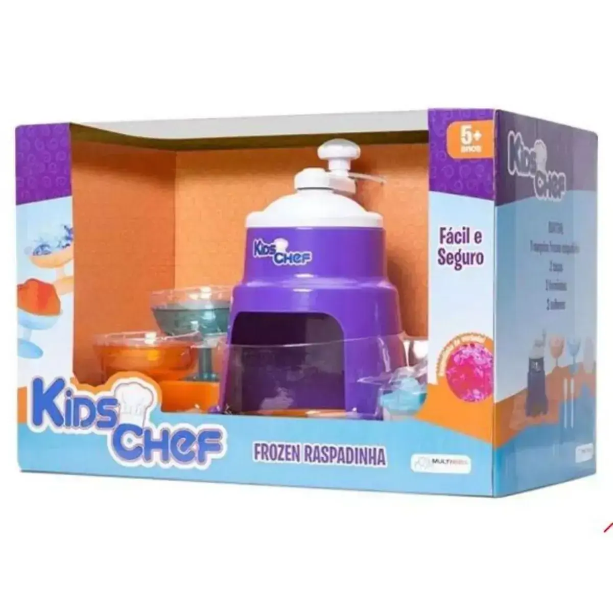 Máquina de Raspadinha - Kids Chef - Raspadinha - Multikids