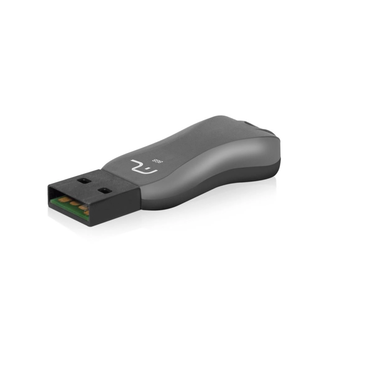 Pendrive Preto Titan 8gb Multilaser