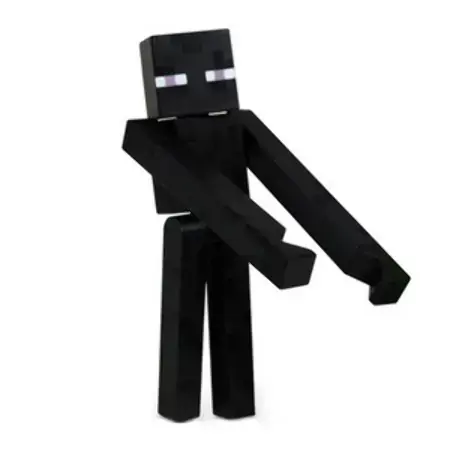 Boneco Minecraft Enderman Com Acessórios Sortidos Multikids