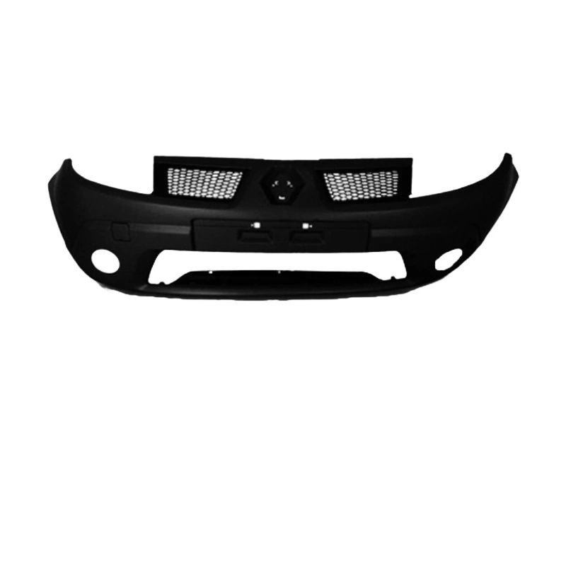 Para-choque Dianteiro RENAULT SANDERO Preto Liso com Furo MIlha - FABRICIO PCH509