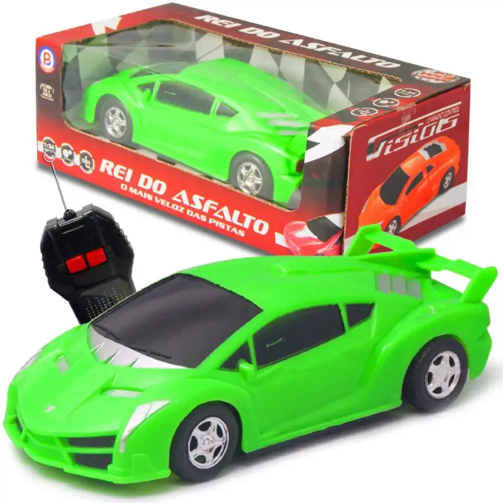 Carrinho Importado C/controle Remoto Rei Do Asfalto Ref.2223 Un