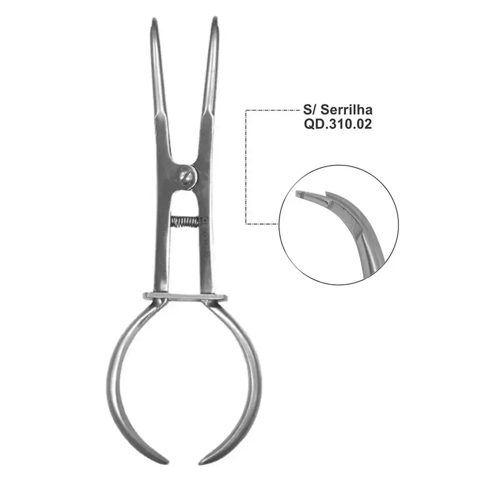 Pinça Porta Grampo Palmer - Quinelato - 25.6781