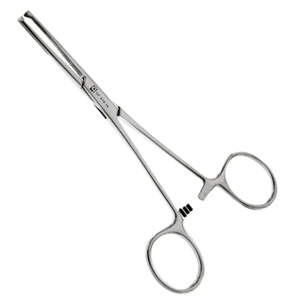 Pinça Kocher Reta 14cm - Quinelato