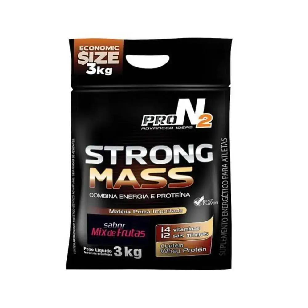 Strong Mass 3kg Mix De Frutas
