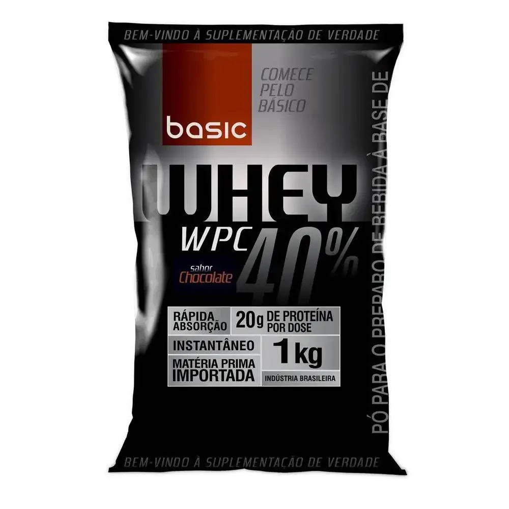 Basic Whey 40 C/10 Chocolate Geral