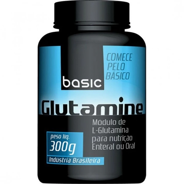 Esportivo Basic Glutamine Pote Pó 300 Gramas