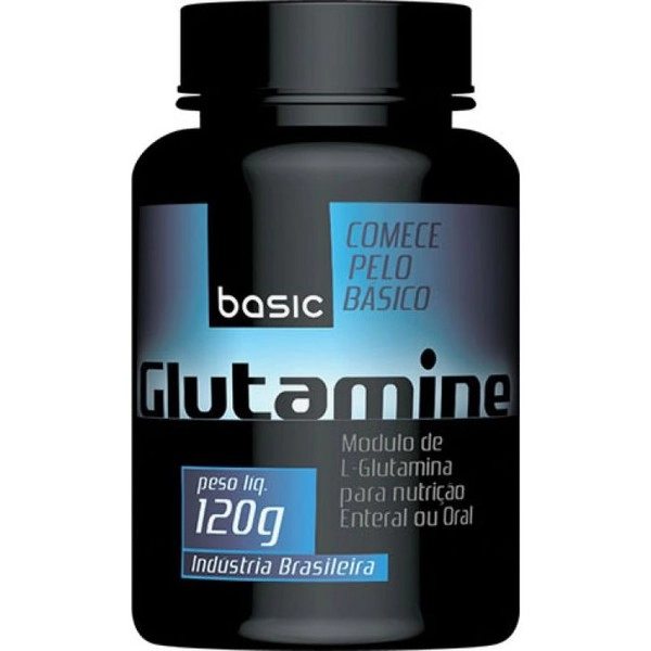 Esportivo Basic Glutamine Pote Pó 120 Gramas