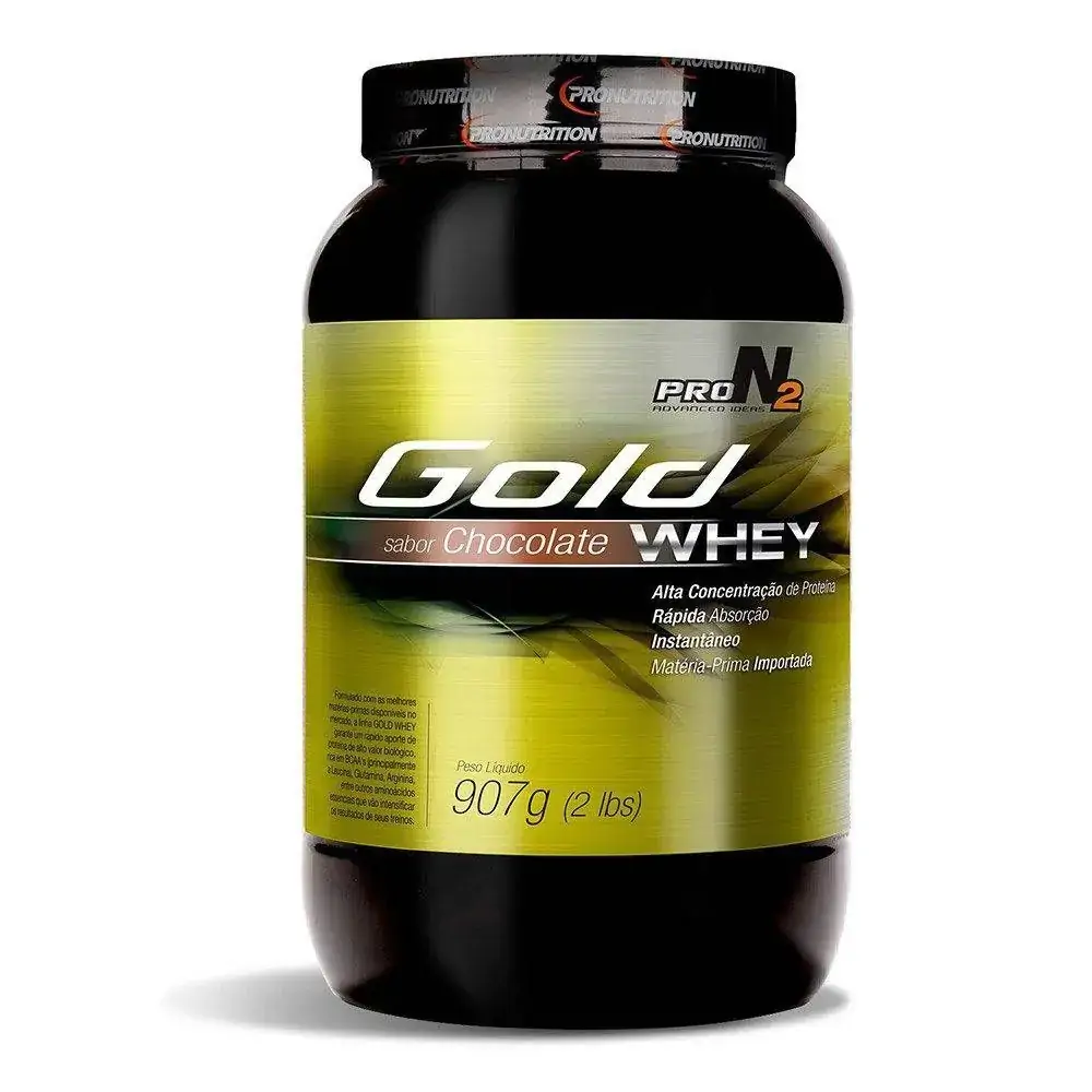 Gold Whey Protein Pot 900g Chocolate Pronutrition
