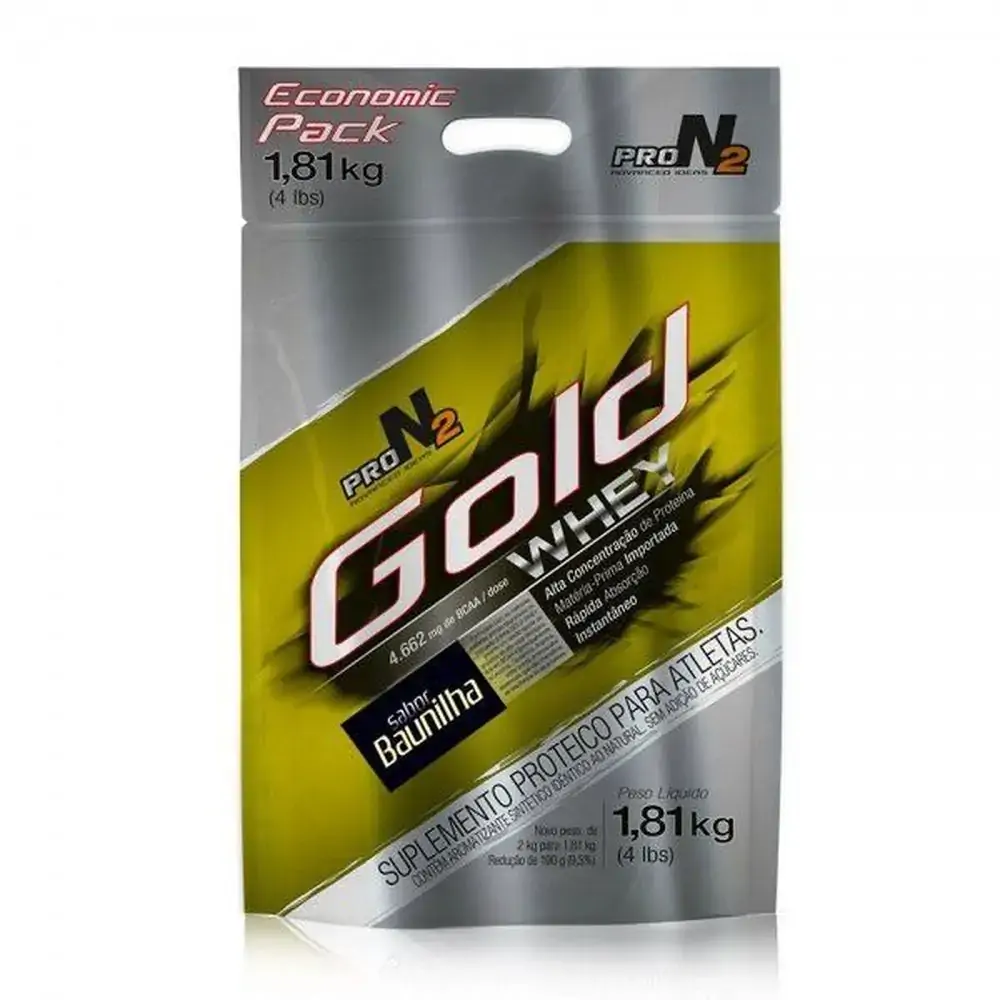 Gold Whey Baunilha Sacola 1,81kg Pronutrition