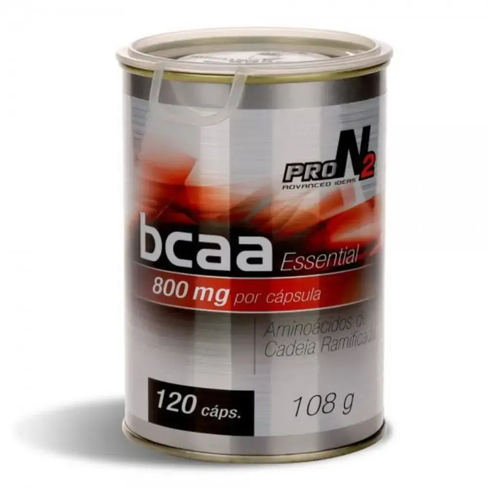 Bcaa 800mg 120 Capsulas Essential