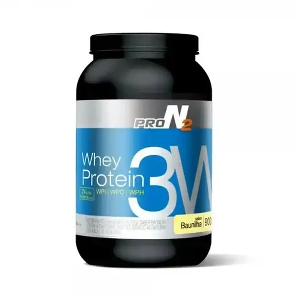 Whey Protein 3w 900g Baunilha Pronutrition