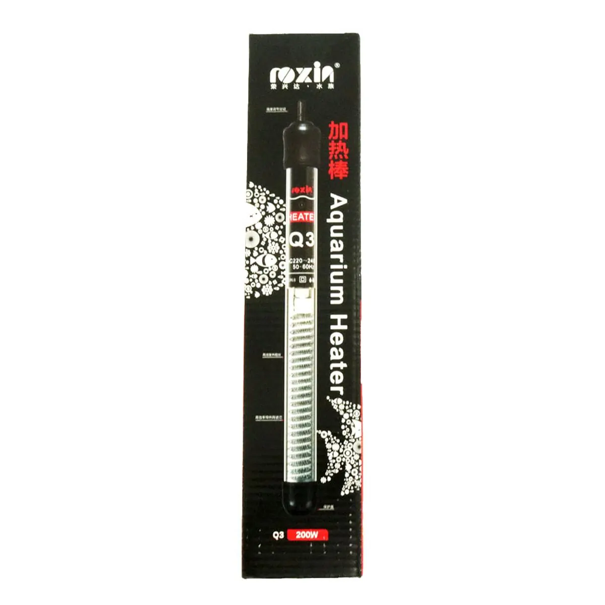 Termostato Aquecedor para Águaterrário Roxin HT-1300/Q3 200w