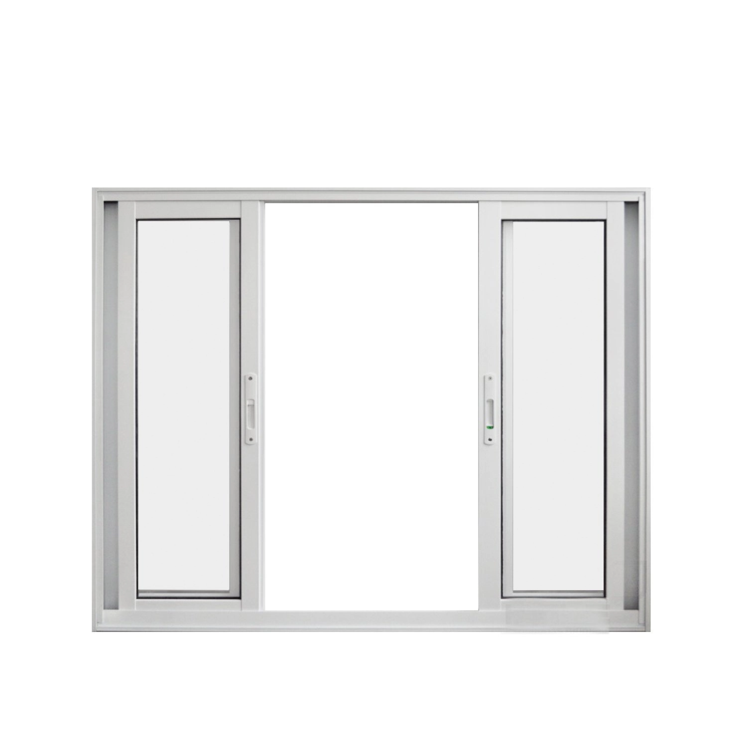 Janela De Alumínio De Correr 100x100cm 4 Folhas Suprema Hale Esquadrias
