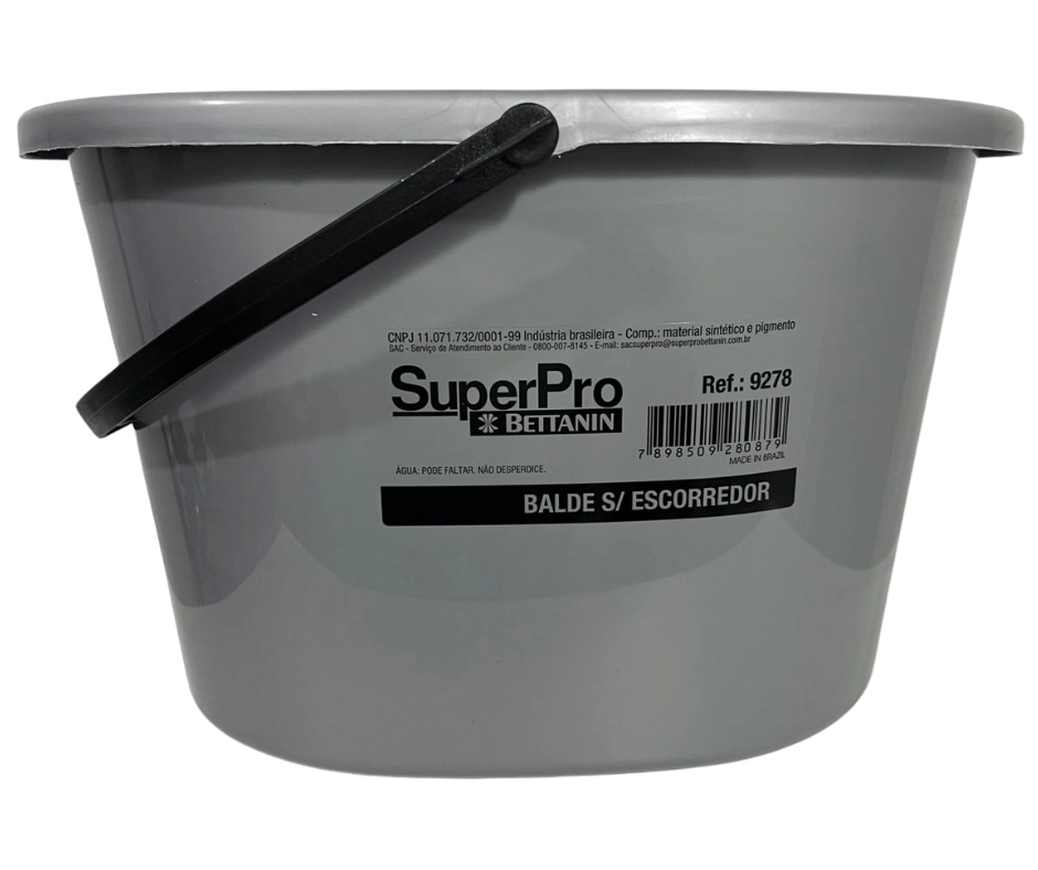 Balde Oval Super Pro Bettanin Prof 14 Lt
