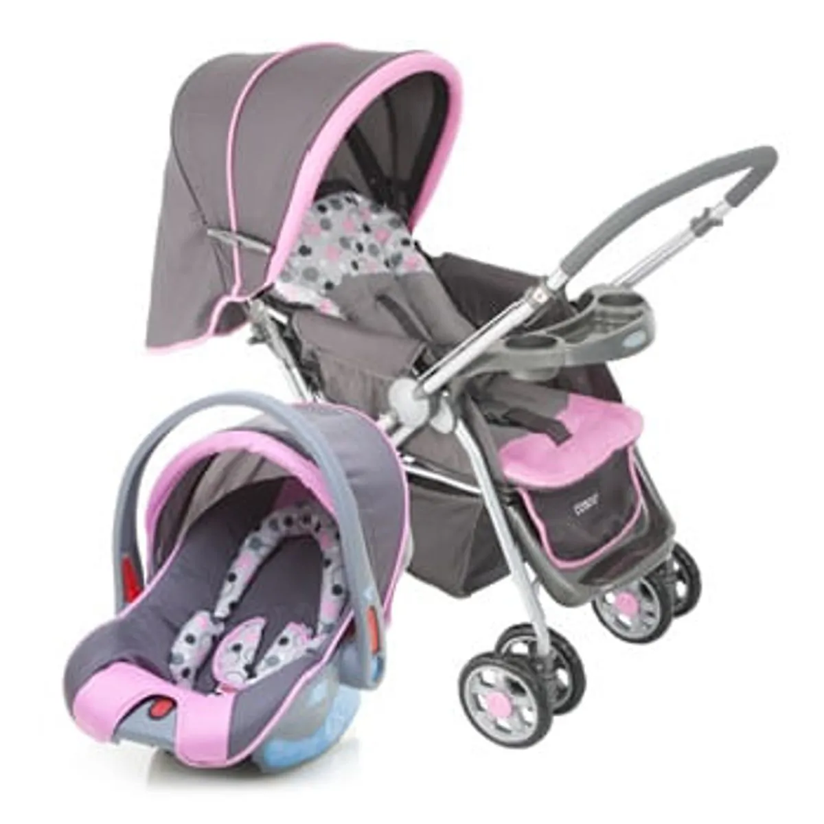 Travel System Reverse Cosco rosa