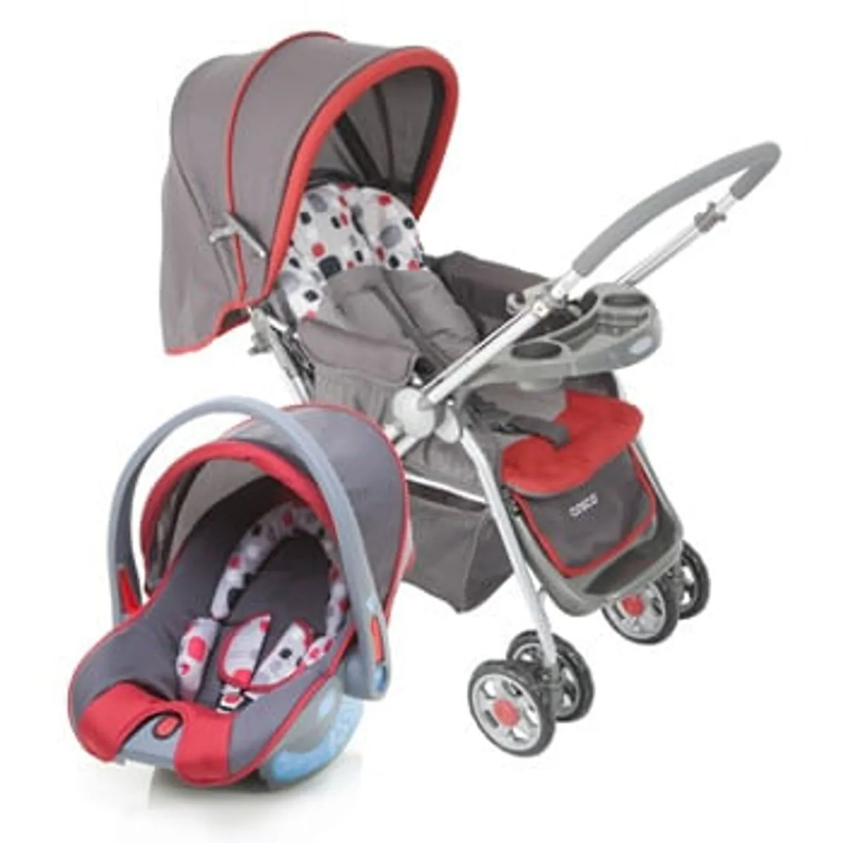 Travel System Reverse Cosco vermelho