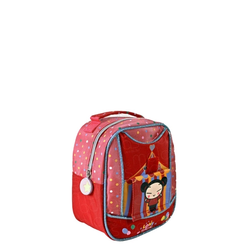 Lancheira Pucca Love Circus Cordez Pc12 3c12 Vermelha