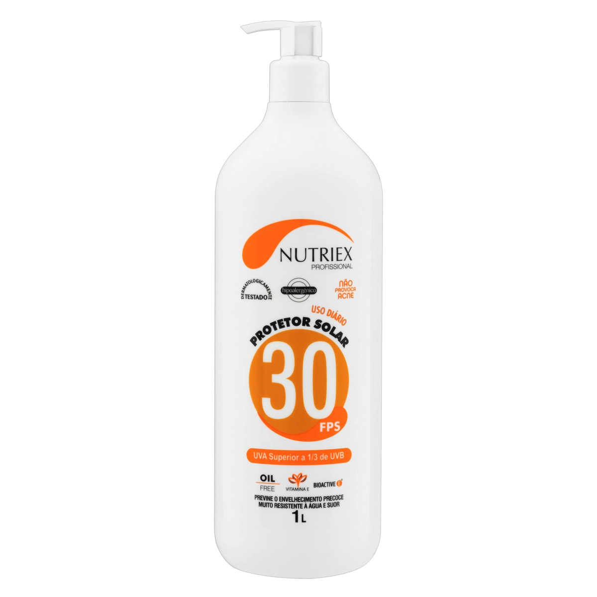 Protetor Solar Fps 30 Nutriex Profissional Frasco 1l